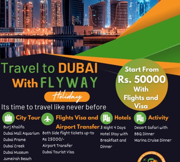 Dubai With Flight and Visa