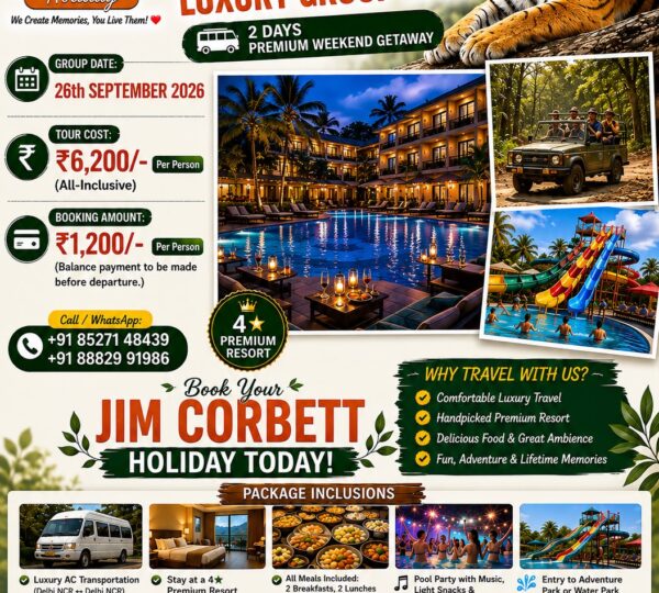 Jim Corbet Group Tour September 2026